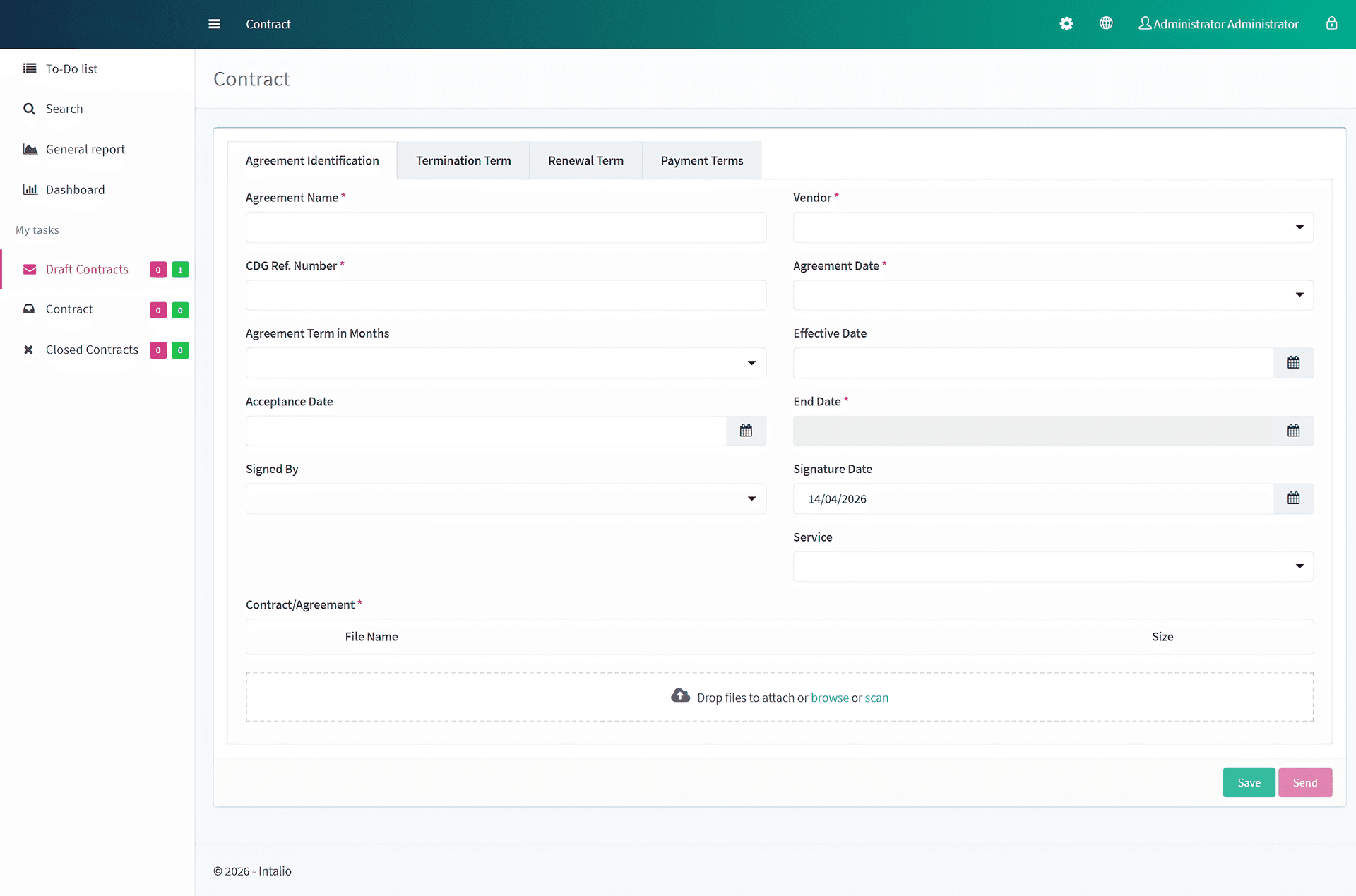 Contract Management Automation at Middle East Airlines