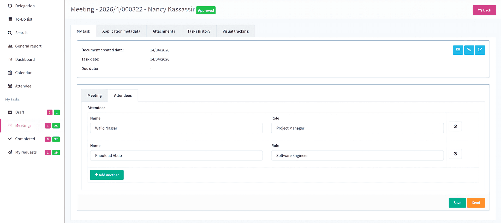 Virtual Meeting Management for Military Healthcare Center